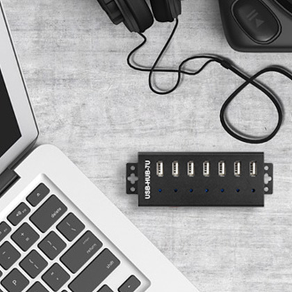 工业级 7 路 USB 集线器应用环境