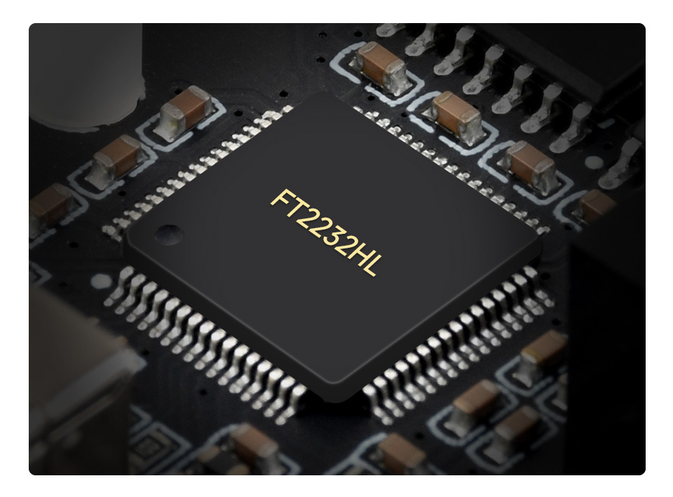 采用FT2232HL原装芯片
