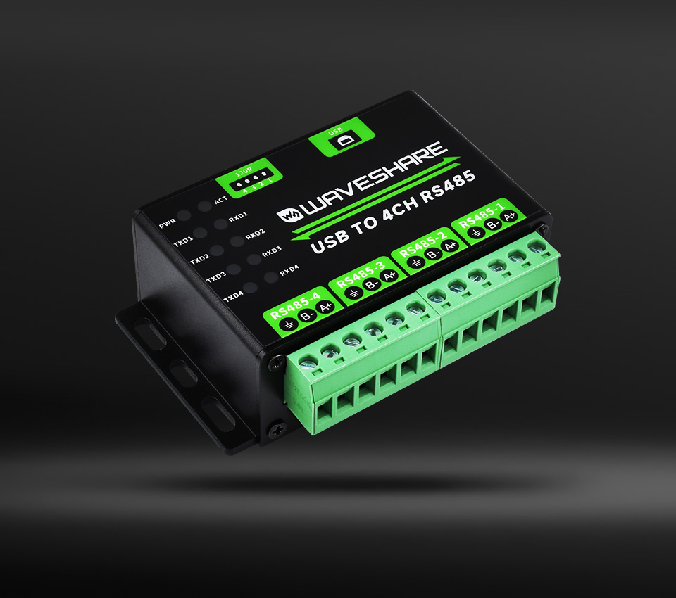 USB TO 4CH RS485主图