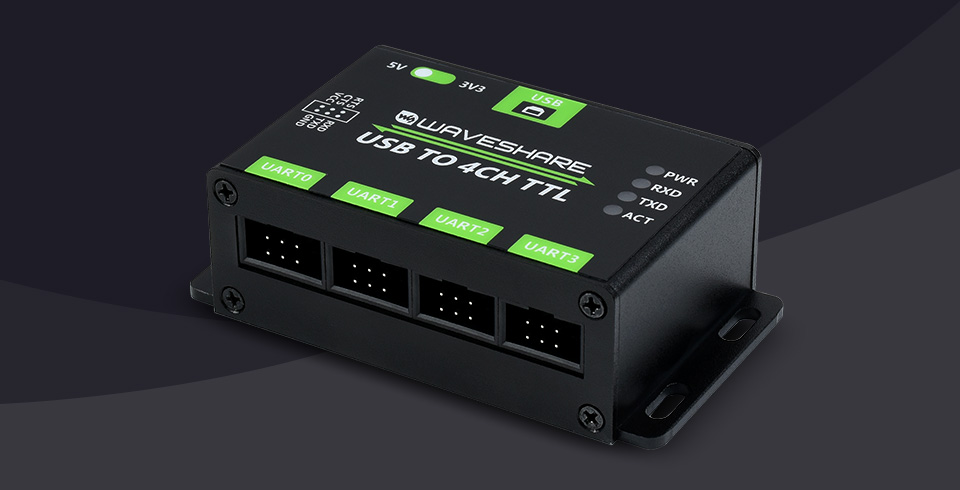 工业级 4 路 USB 集线器主图