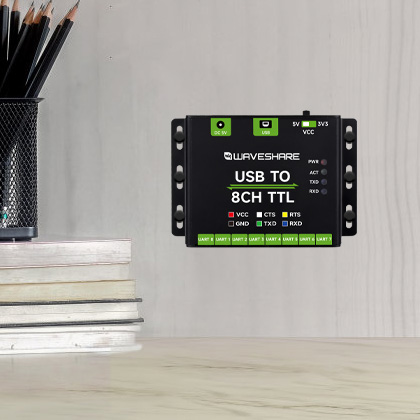 工业级 8 路 USB 集线器应用环境