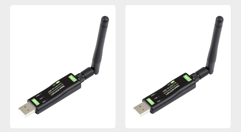 USB 转 LoRa 数传模块 HF-B/LF-B 版本