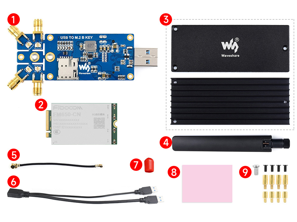 FM650-CN 5G DONGLE 配置