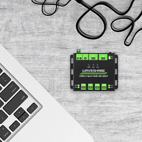 工业级 4 路 USB 集线器应用环境