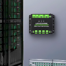 工业级 4 路 USB 集线器应用环境