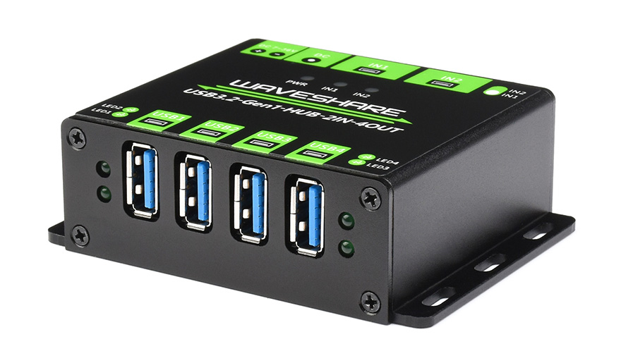 工业级 4 路 USB 集线器产品展示