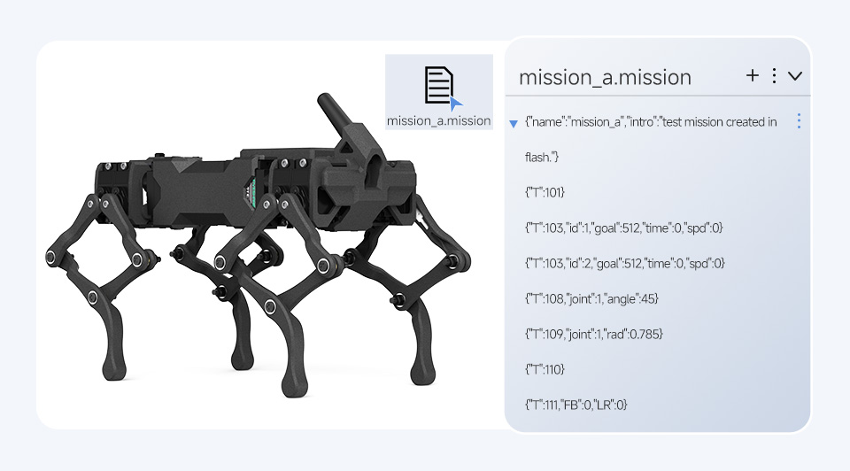 WAVEGO-Pro高自由度仿生四足机器狗上位机
