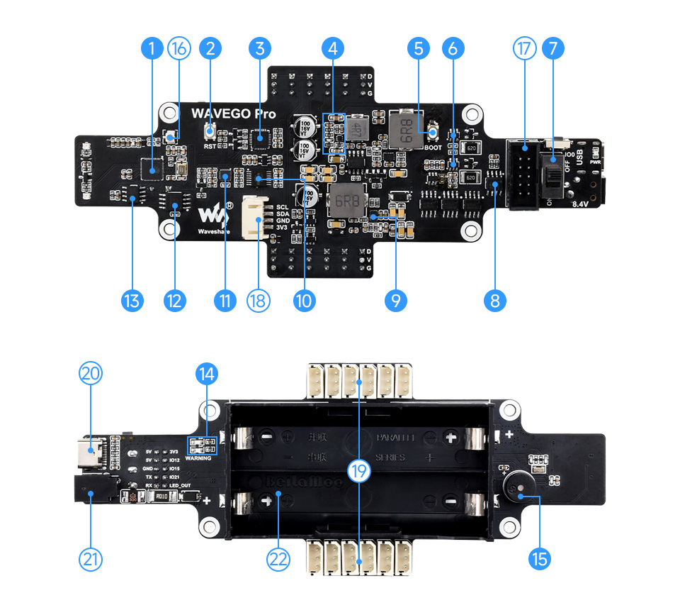 WAVEGO-Pro高自由度仿生四足机器狗