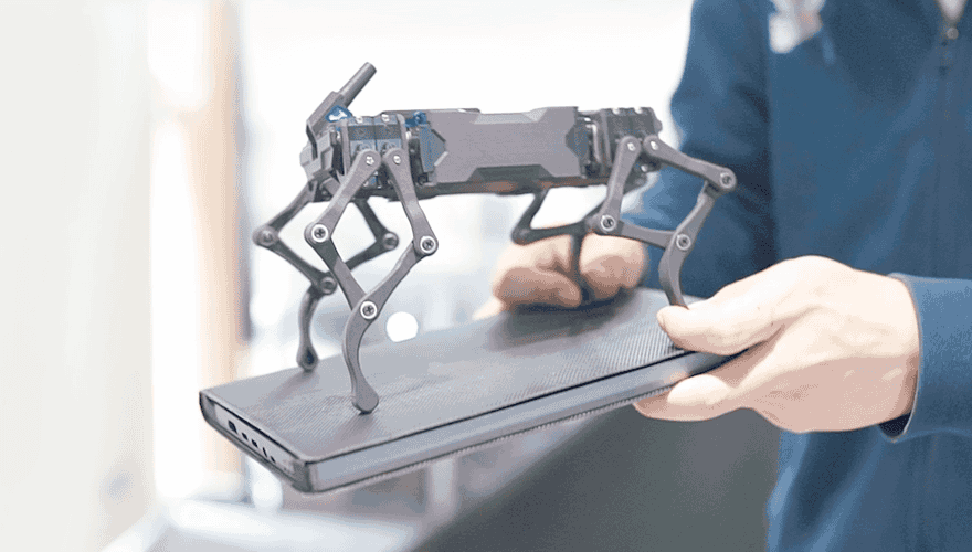 WAVEGO高自由度仿生四足机器狗姿态自平衡