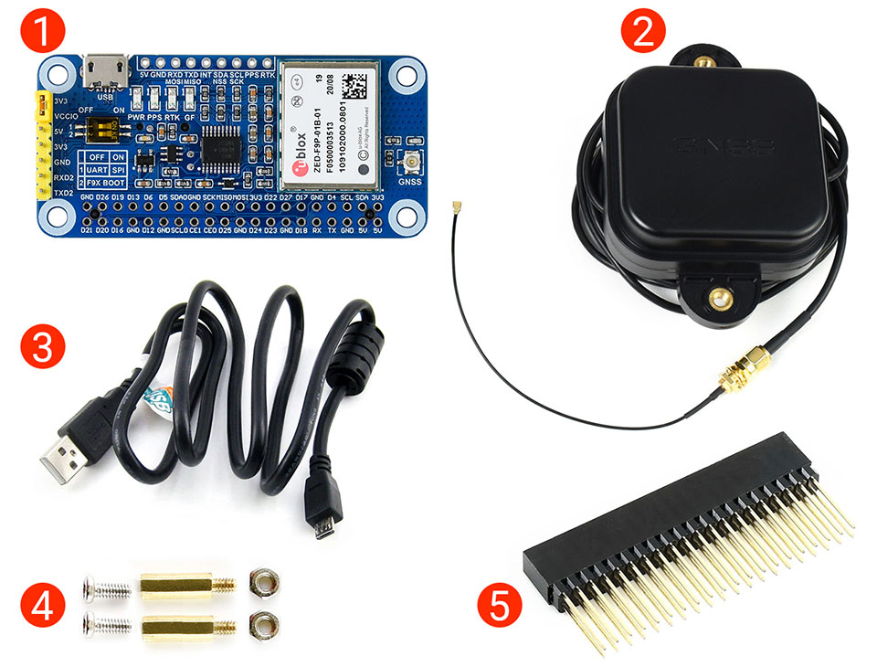 树莓派 Pico NB-IoT 扩展板产品尺寸