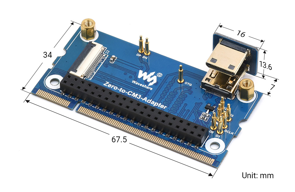 Jetson Xavier NX 开发套件尺寸