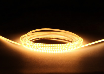 单色 COB 柔光灯带 2mm 精巧款外观