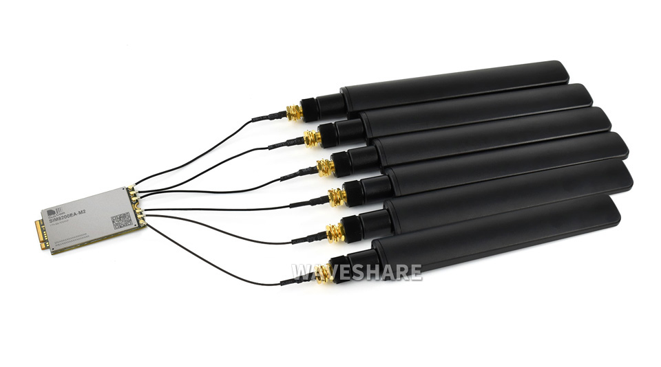 5G全向高增益天线5G天线连接效果图