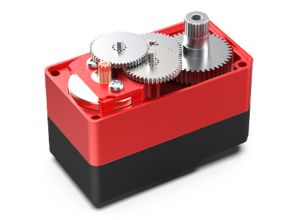 35KG.CM 金属串行总线舵机角度伺服模式