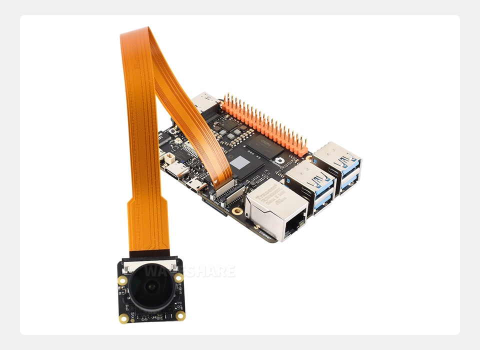 树莓派 5 Camera 软排线应用示例