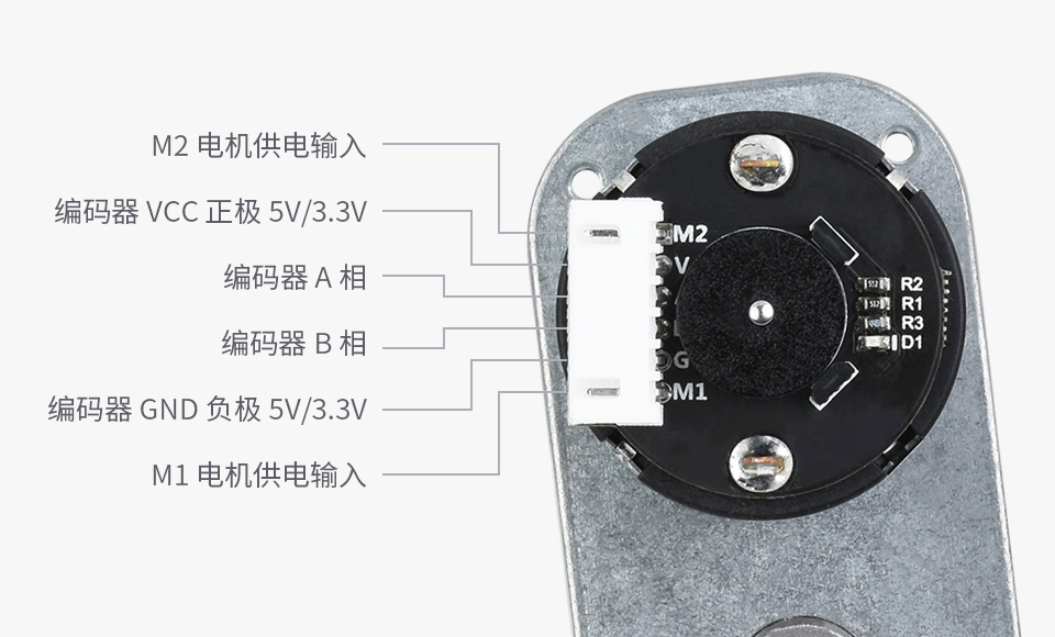 L 型永磁直流编码减速电机