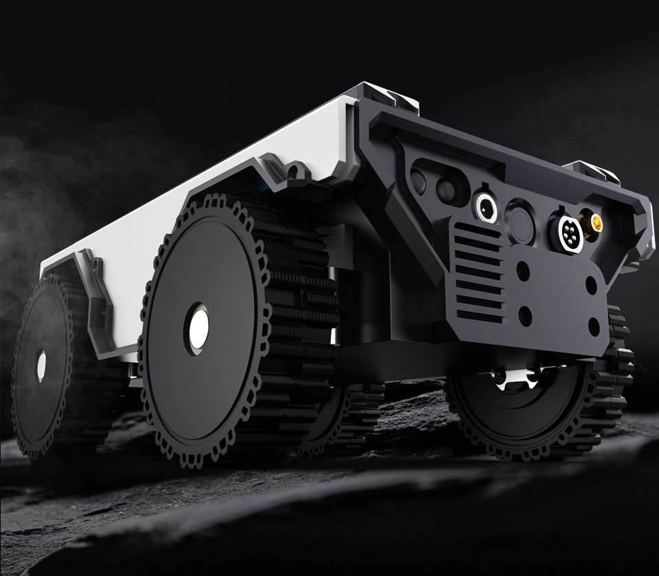 DDSM210 直驱伺服电机 一体化机器人关节设计，仰视图