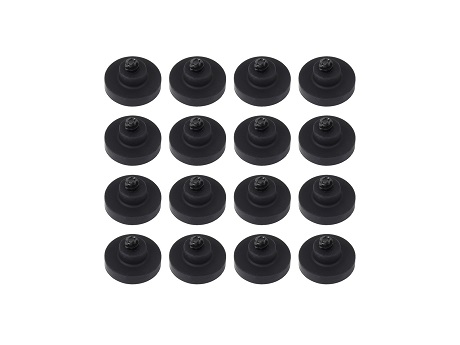 DUAL-FAN-12025-5V-USB 硅胶脚垫包