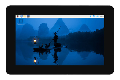 7-DSI-TOUCH-A显示屏 适配 HomeRack 支架