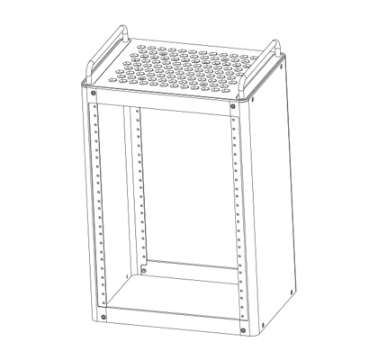 HomeRack 8U 服务器机柜基础套件使用场景