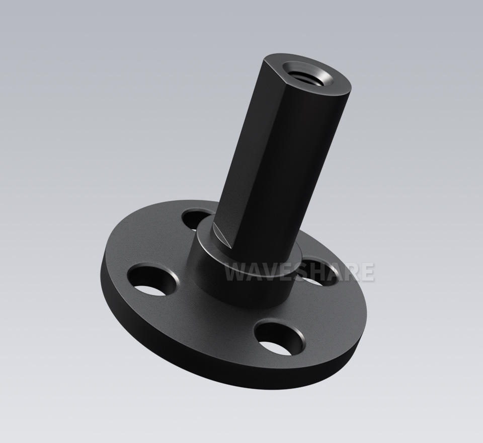 总线舵机扁位轴法兰盘-A