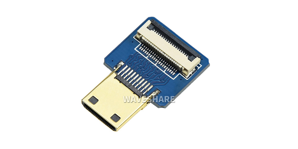 Mini HDMI 水平版转接头配置