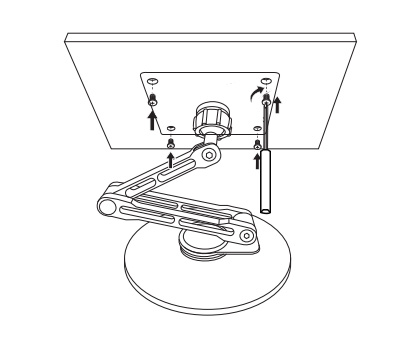 VESA 便携屏支架安装步骤