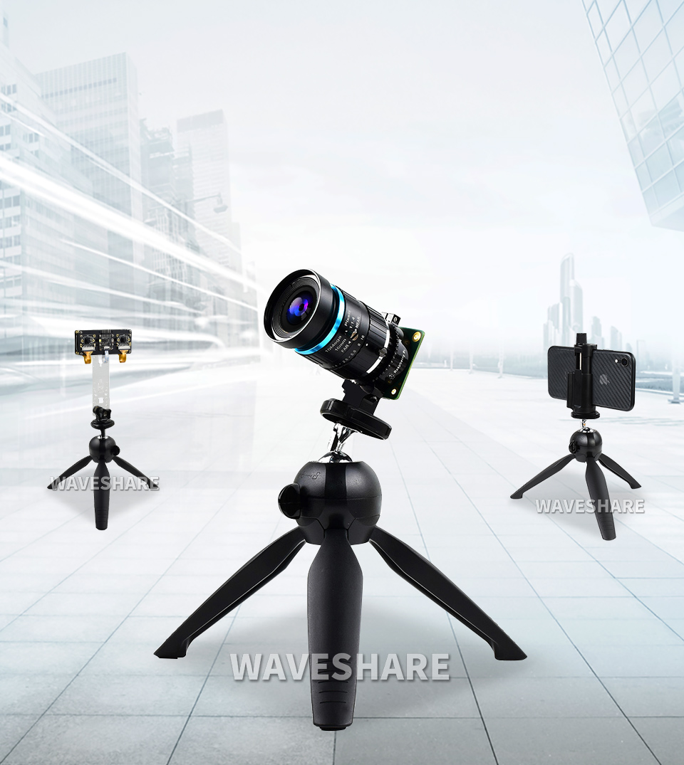 Mini Tripod摄像头三脚架接入Raspberry Pi图示