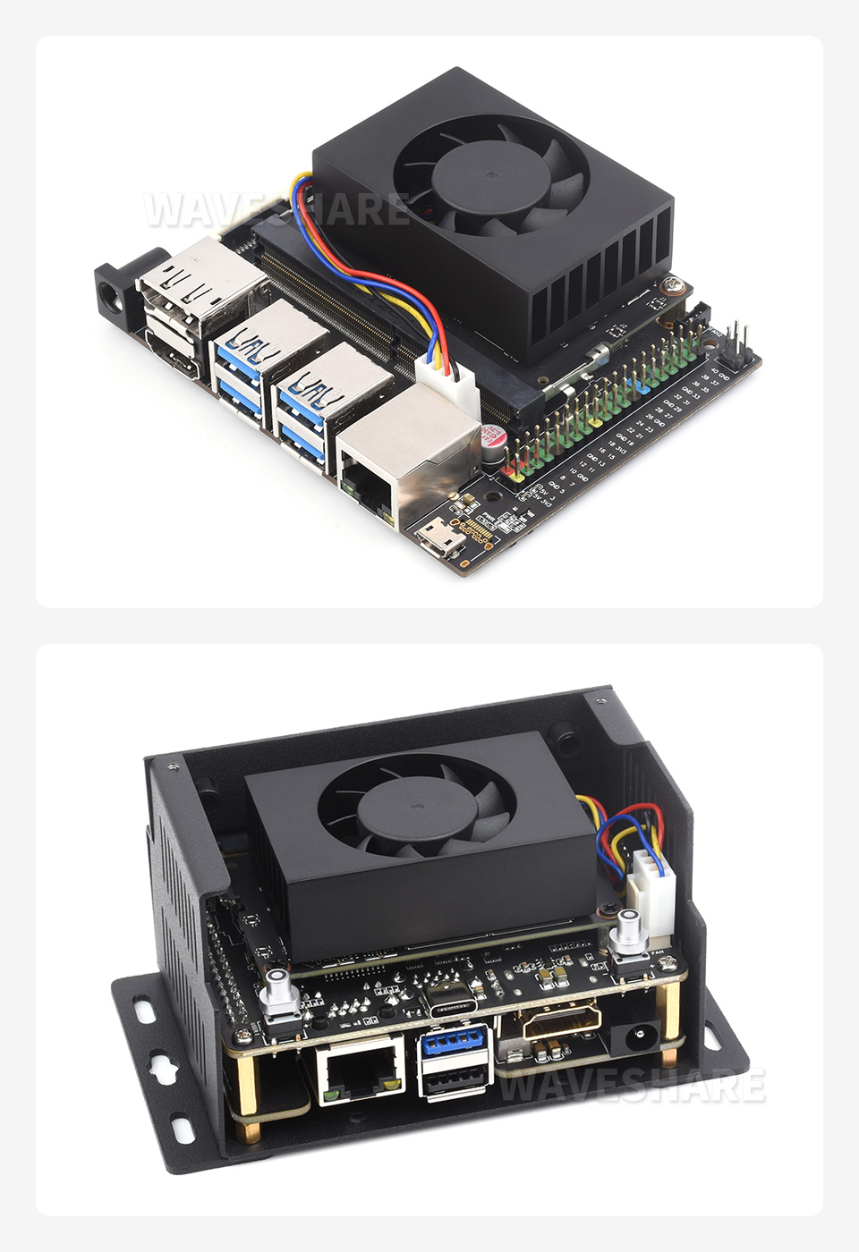 Jetson Nano 专用散热器产品展示