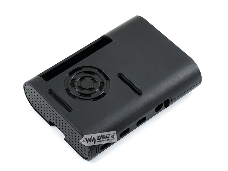 Raspberry Pi 树莓派4代黑色ABS外壳
