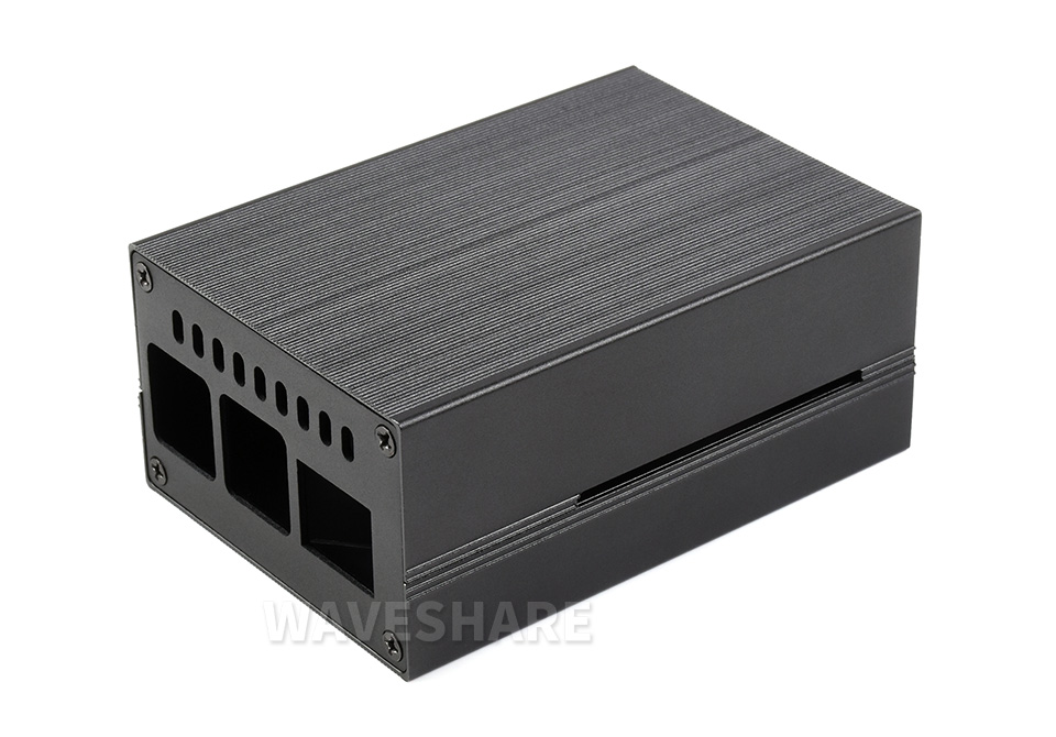 树莓派4B散热薄片式铝合金外壳