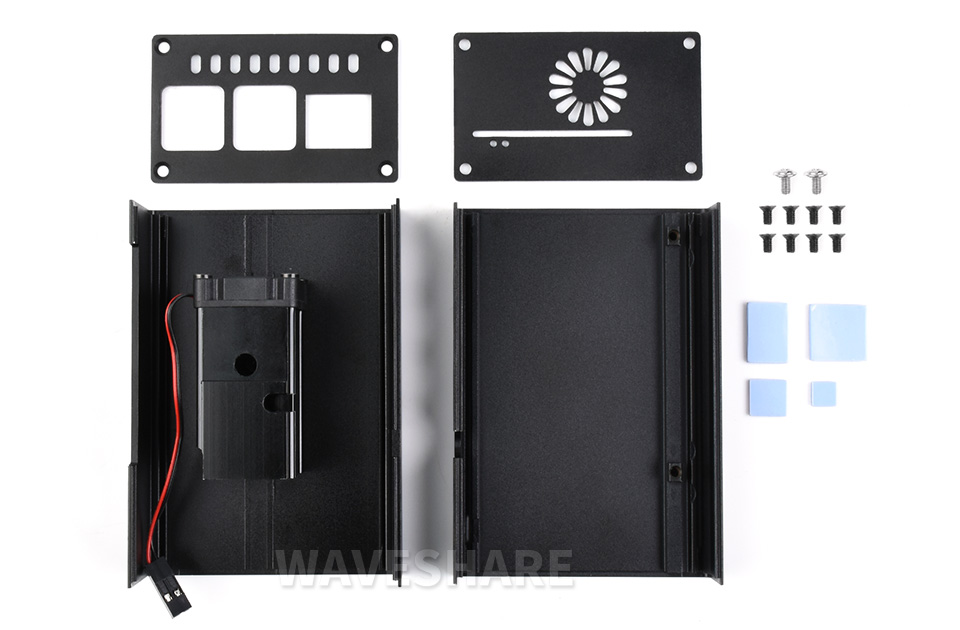 树莓派4B散热外壳配置清单