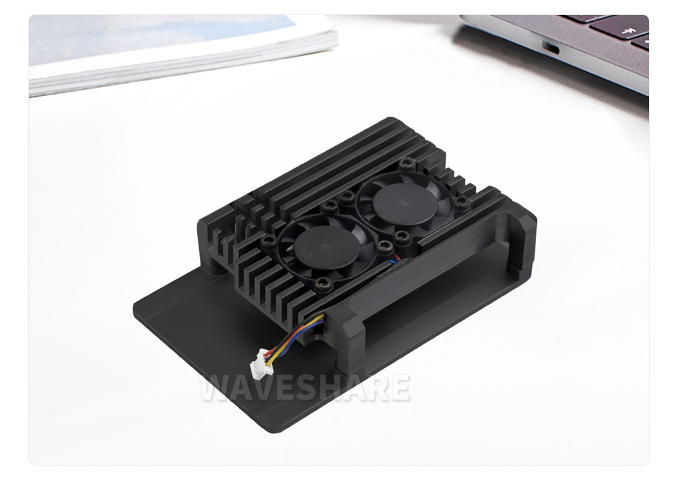 树莓派 5 铝合金散热外壳产品展示