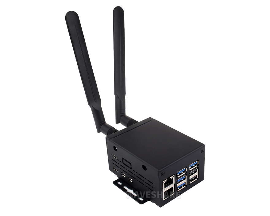 树莓派 5 亚克力透明外壳产品展示