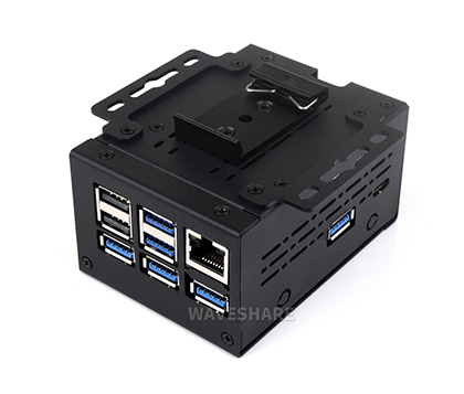 树莓派 5 亚克力透明外壳产品展示