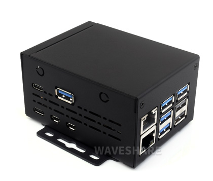 树莓派 5 亚克力透明外壳产品展示