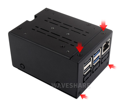 树莓派 5 亚克力透明外壳产品展示