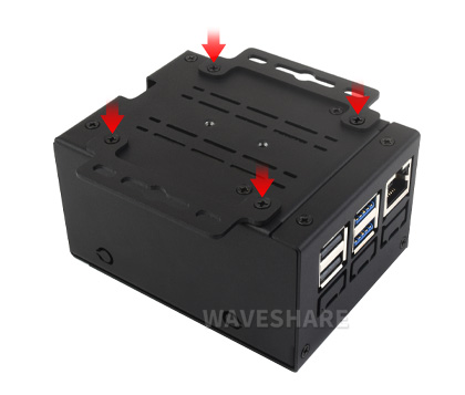 树莓派 5 亚克力透明外壳产品展示