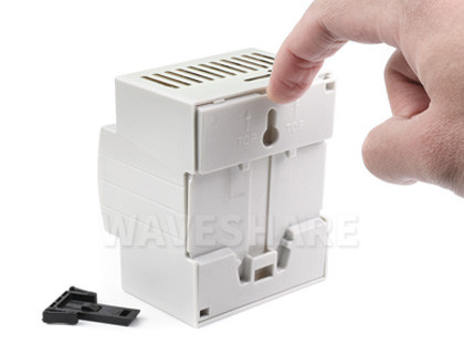 树莓派 5 注塑导轨外壳安装步骤