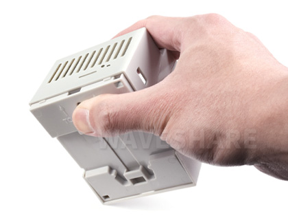 树莓派 5 注塑导轨外壳安装步骤