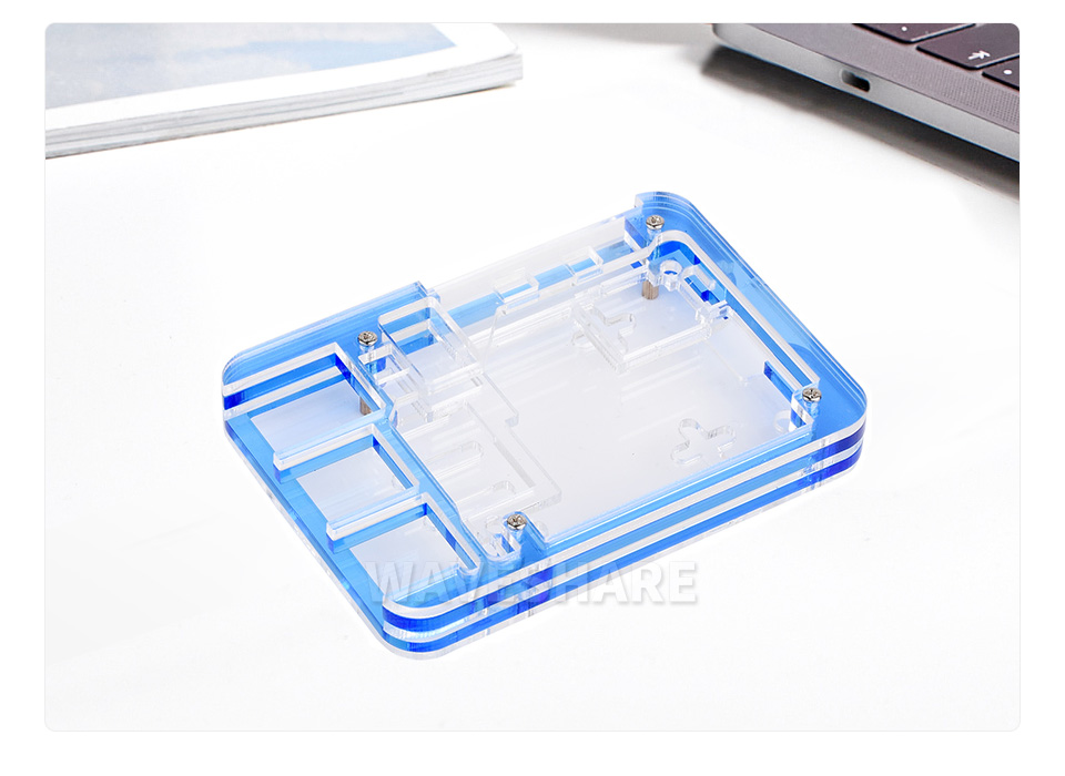 树莓派 5 亚克力透明外壳产品展示