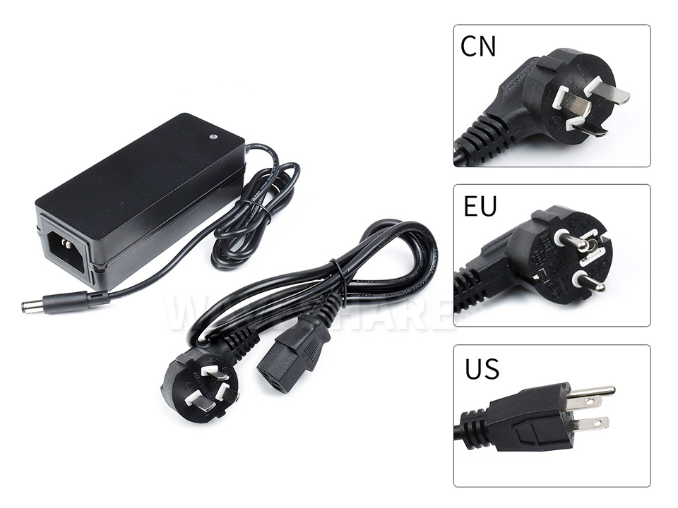 12V 2A 电源美规 (US)英规 (UK)欧规 (EU)