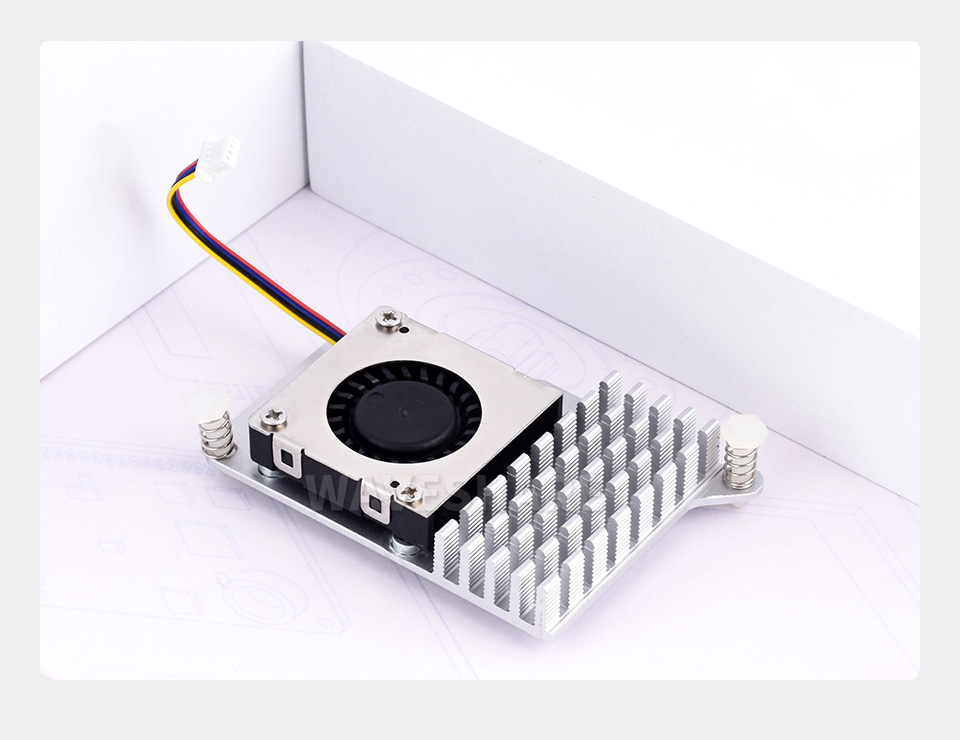 树莓派 5 专用散热器产品展示