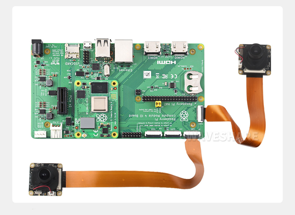 树莓派 5 Camera 软排线应用示例