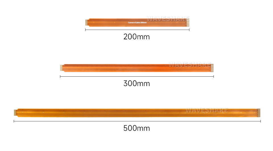 树莓派 5 Camera 软排线产品尺寸