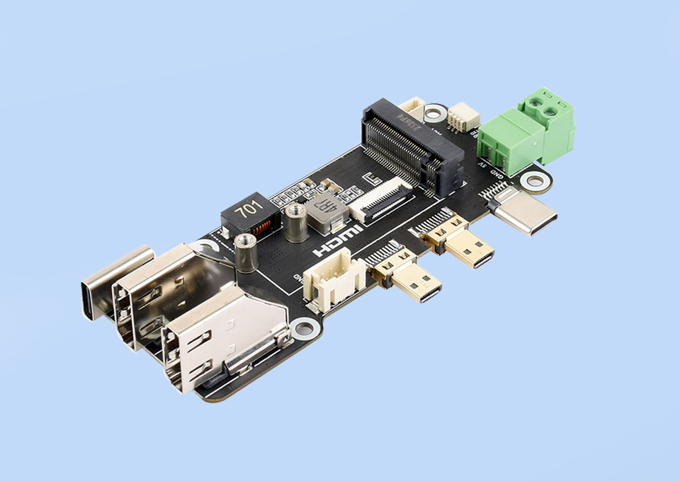 PCIe 转 M.2 多功能转接板