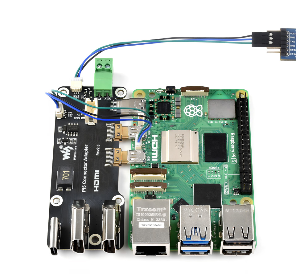 树莓派 HDMI Type C 接口转接头 4K 输出