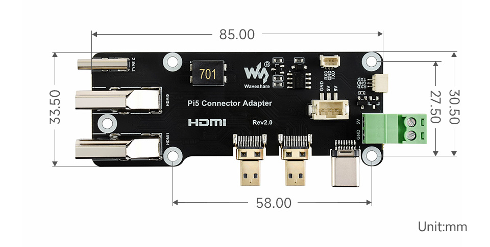 Type-C 转 USB 3.1 转接头