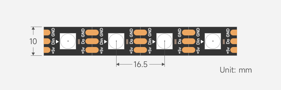 WS2812 数码幻彩灯带