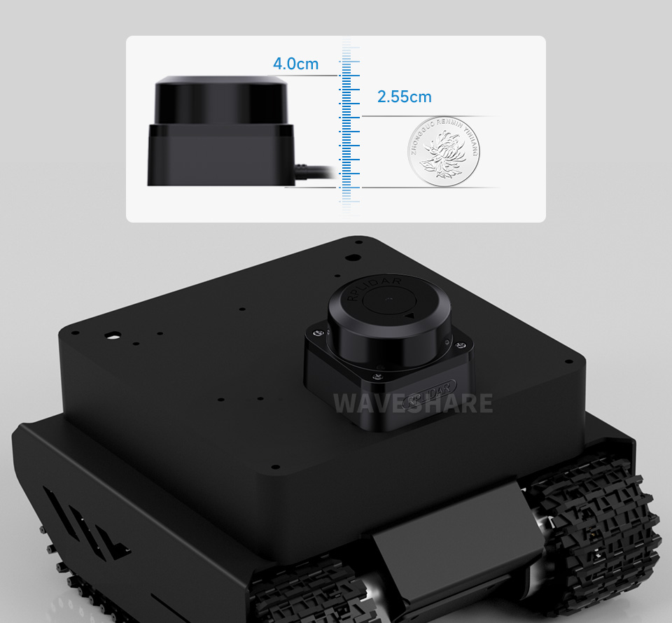 RPLIDAR A1 360°激光扫描测距雷达360° 全方位激光扫描